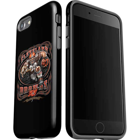 Liquid Blue NFL Cleveland Browns Running Back iPhone SE (2nd & 3rd Gen) Pro Case
