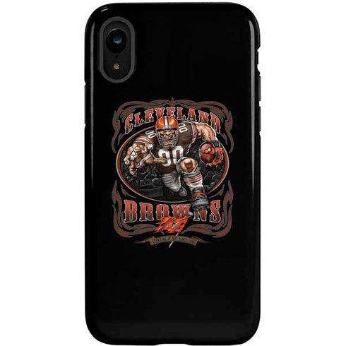 Liquid Blue NFL Cleveland Browns Running Back iPhone XR Pro Case