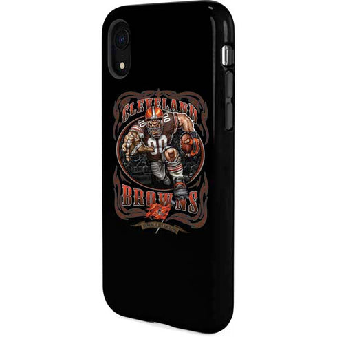 Liquid Blue NFL Cleveland Browns Running Back iPhone XR Pro Case