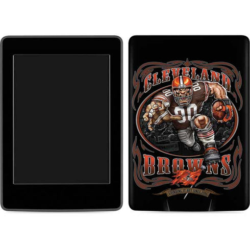 Liquid Blue NFL Cleveland Browns Running Back Amazon Kindle Skin