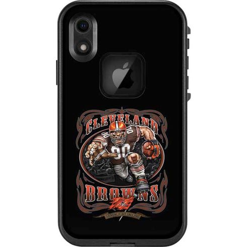 Liquid Blue NFL Cleveland Browns Running Back LifeProof Fre iPhone Skin