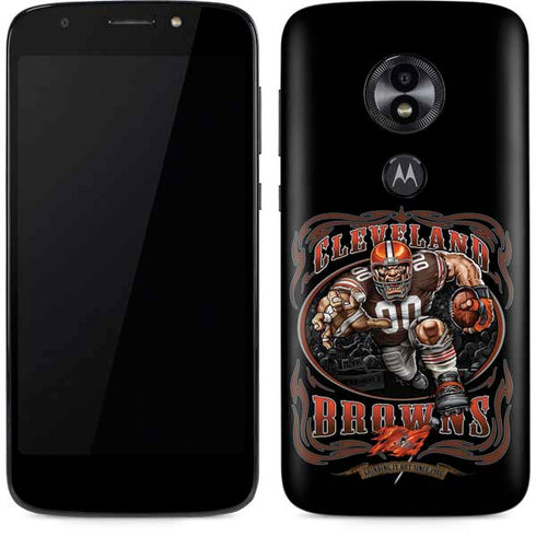 Liquid Blue NFL Cleveland Browns Running Back Moto E5 Play Skin