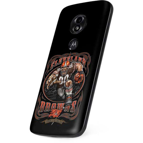 Liquid Blue NFL Cleveland Browns Running Back Moto E5 Play Skin