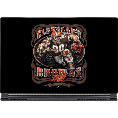 Liquid Blue NFL Cleveland Browns Running Back MSI GS65 Stealth Laptop Skin