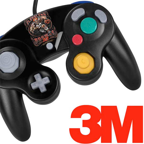 Liquid Blue NFL Cleveland Browns Running Back Nintendo GameCube Controller Skin