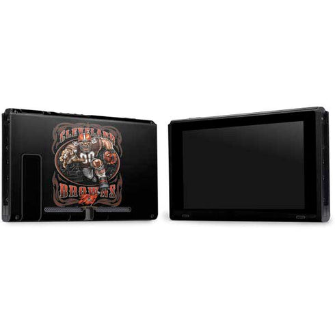 Liquid Blue NFL Cleveland Browns Running Back Nintendo Switch Bundle Skin