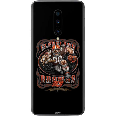 Liquid Blue NFL Cleveland Browns Running Back OnePlus 7 Pro Skin