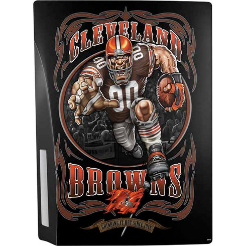 Liquid Blue NFL Cleveland Browns Running Back PS5 Console Skin