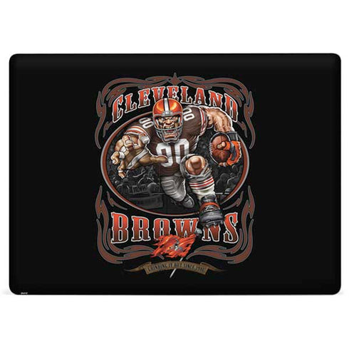 Liquid Blue NFL Cleveland Browns Running Back Surface Laptop 2 Skin