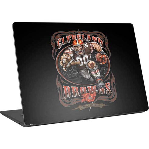 Liquid Blue NFL Cleveland Browns Running Back Surface Laptop 4 15in Skin