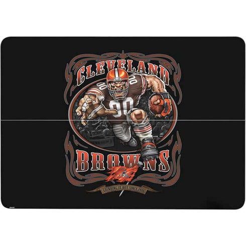 Liquid Blue NFL Cleveland Browns Running Back Surface Laptop Studio Skin