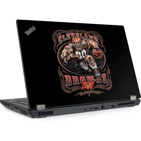 Liquid Blue NFL Cleveland Browns Running Back Lenovo ThinkPad Skin