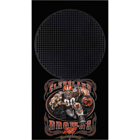 Liquid Blue NFL Cleveland Browns Running Back Xbox Series S Bundle Skin
