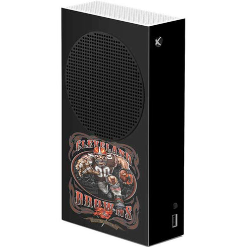 Liquid Blue NFL Cleveland Browns Running Back Xbox Series S Console Skin