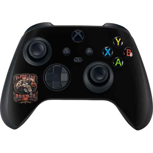 Liquid Blue NFL Cleveland Browns Running Back Xbox Series X Controller Skin