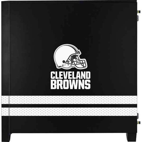 NFL Cleveland Browns Shutout Corsair 4000D Tempered Glass Mid-Tower ATX Case Skin
