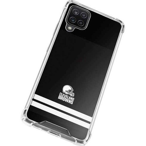 NFL Cleveland Browns Shutout Galaxy A12 Clear Case
