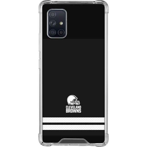 NFL Cleveland Browns Shutout Galaxy A71 5G Clear Case