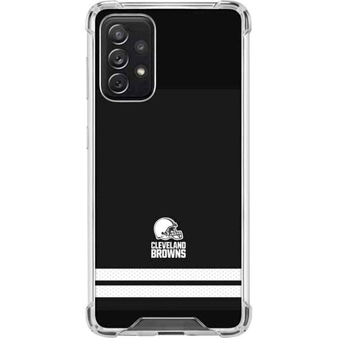 NFL Cleveland Browns Shutout Galaxy A72 5G Clear Case