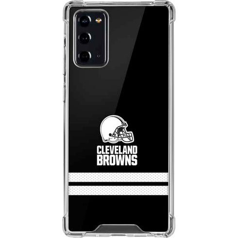 NFL Cleveland Browns Shutout Galaxy Note20 5G Clear Case