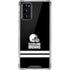 NFL Cleveland Browns Shutout Galaxy Note20 5G Clear Case
