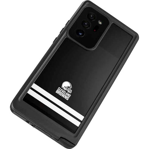 NFL Cleveland Browns Shutout Galaxy Note20 Ultra 5G Waterproof Case