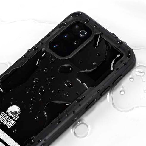 NFL Cleveland Browns Shutout Galaxy S20 Plus Waterproof Case