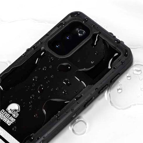 NFL Cleveland Browns Shutout Galaxy S20 Waterproof Case