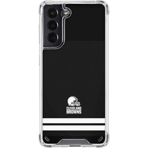 NFL Cleveland Browns Shutout Galaxy S21 5G Clear Case