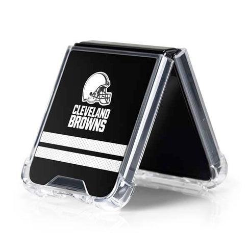 NFL Cleveland Browns Shutout Galaxy Z Flip5 5G Clear Case