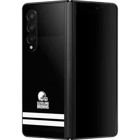 NFL Cleveland Browns Shutout Galaxy Z Fold3 5G Skin