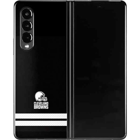 NFL Cleveland Browns Shutout Galaxy Z Fold3 5G Skin