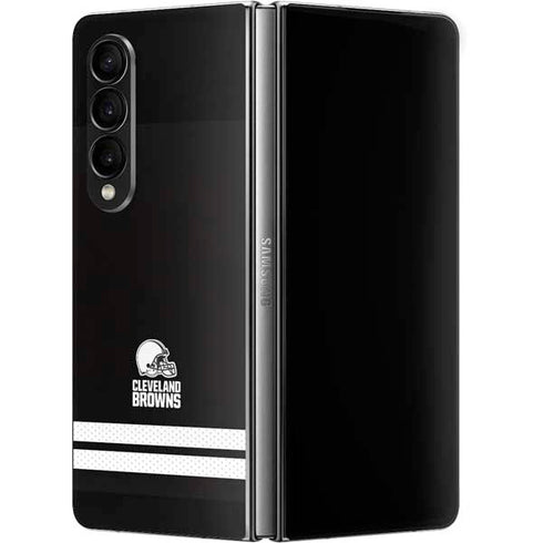 NFL Cleveland Browns Shutout Galaxy Z Fold4 5G Skin