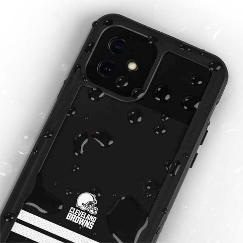 NFL Cleveland Browns Shutout iPhone 12 Waterproof Case