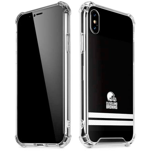 NFL Cleveland Browns Shutout iPhone XS Max Clear Case