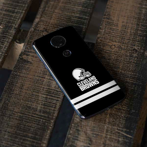 NFL Cleveland Browns Shutout Moto E5 Plus Skin