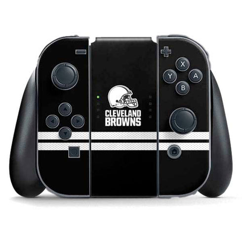 NFL Cleveland Browns Shutout Nintendo Switch (2017-2021) Joy-Con Controller Skin