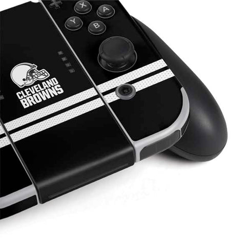 NFL Cleveland Browns Shutout Nintendo Switch OLED (2021) Skin