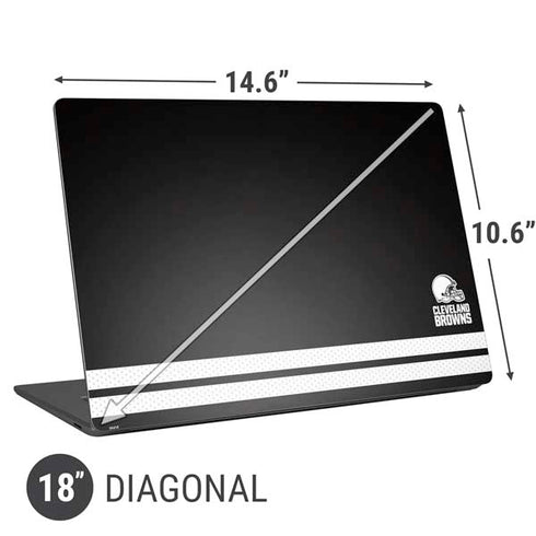 NFL Cleveland Browns Shutout Universal Laptop 18in (14.6 x 10.6in) Skin