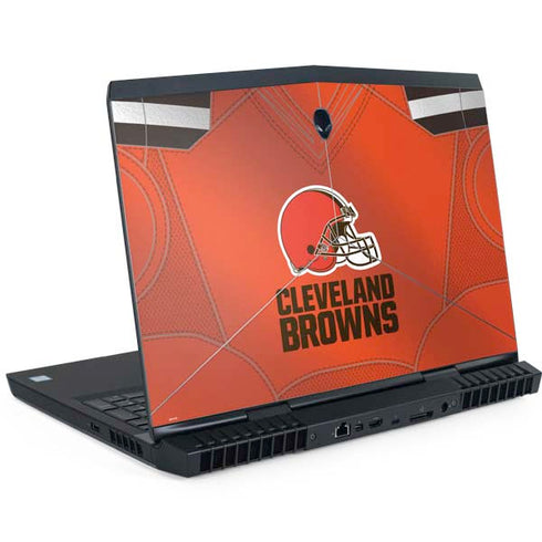 NFL Cleveland Browns Team Jersey Dell Alienware Skin