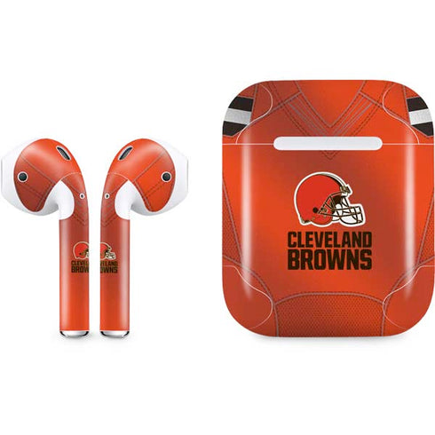 NFL Cleveland Browns Team Jersey Apple AirPods Skin