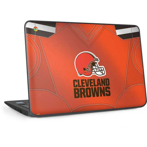 NFL Cleveland Browns Team Jersey HP Chromebook Skin