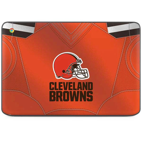 NFL Cleveland Browns Team Jersey HP Chromebook Skin