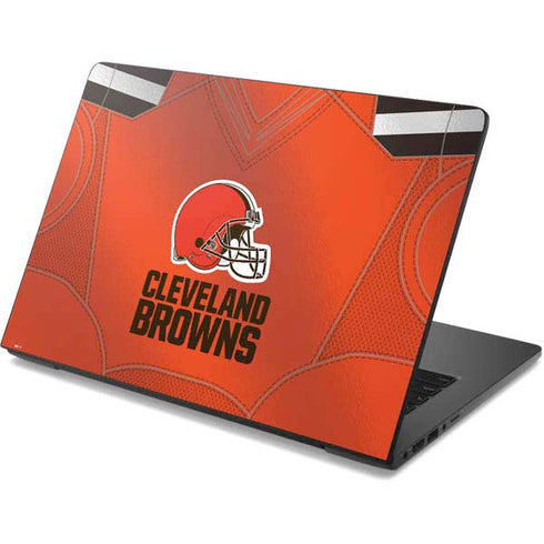 NFL Cleveland Browns Team Jersey Dell Chromebook Skin