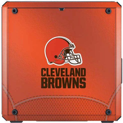 NFL Cleveland Browns Team Jersey Cooler Master MasterBox Q300L Mini Tower Skin