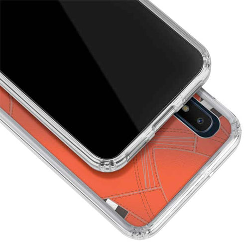 NFL Cleveland Browns Team Jersey Galaxy A10e Clear Case