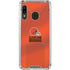 NFL Cleveland Browns Team Jersey Galaxy A30 Clear Case