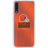 NFL Cleveland Browns Team Jersey Galaxy A50 Clear Case