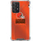 NFL Cleveland Browns Team Jersey Galaxy A52 5G Clear Case