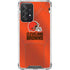 NFL Cleveland Browns Team Jersey Galaxy A52 5G Clear Case